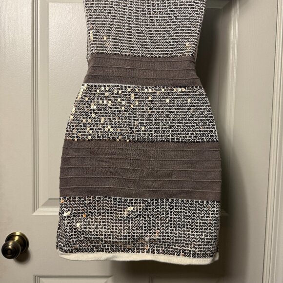 2bBebe Sweater Sequin Bandage Mini Dress – XS - New without tags - Picture 7 of 7